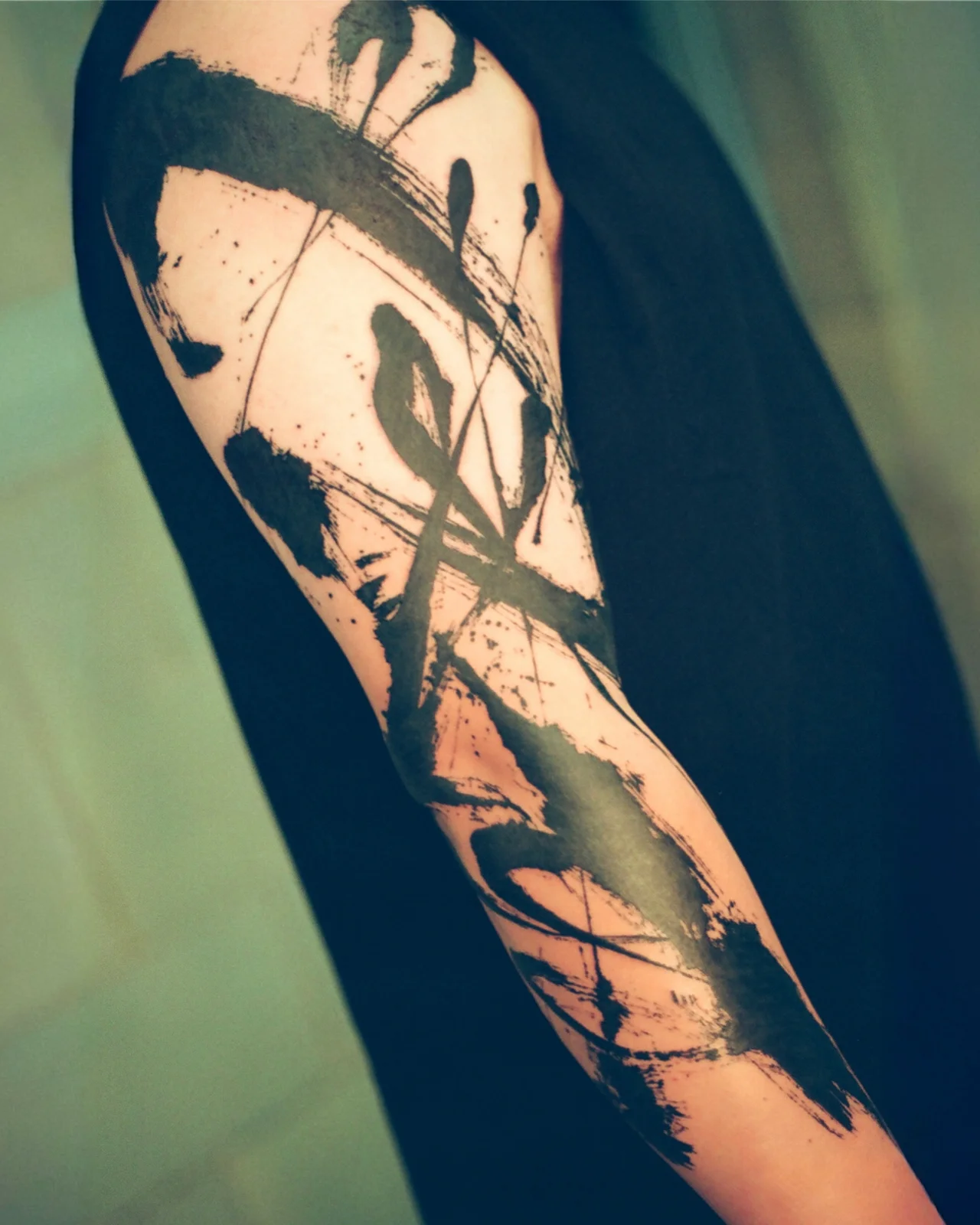 Brushwork — arm detail — Seongjin Kim, 2025