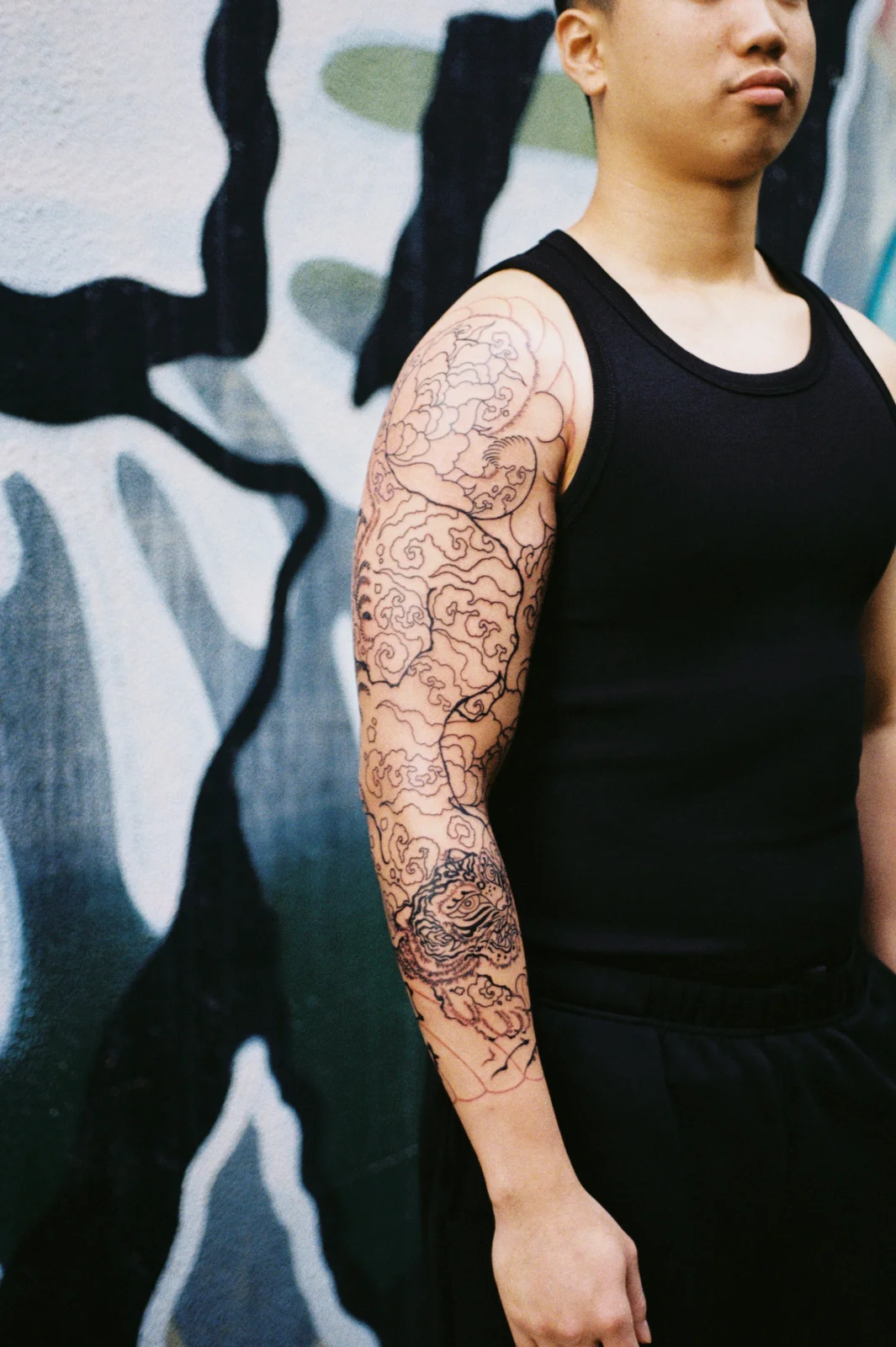 Tiger — arm, linework — Seongjin Kim, 2025