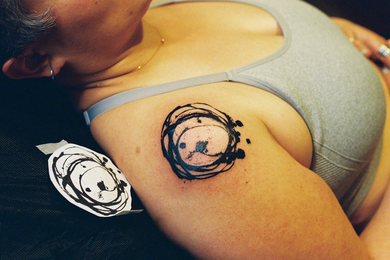 Brush circle — arm — Seongjin Kim, 2026