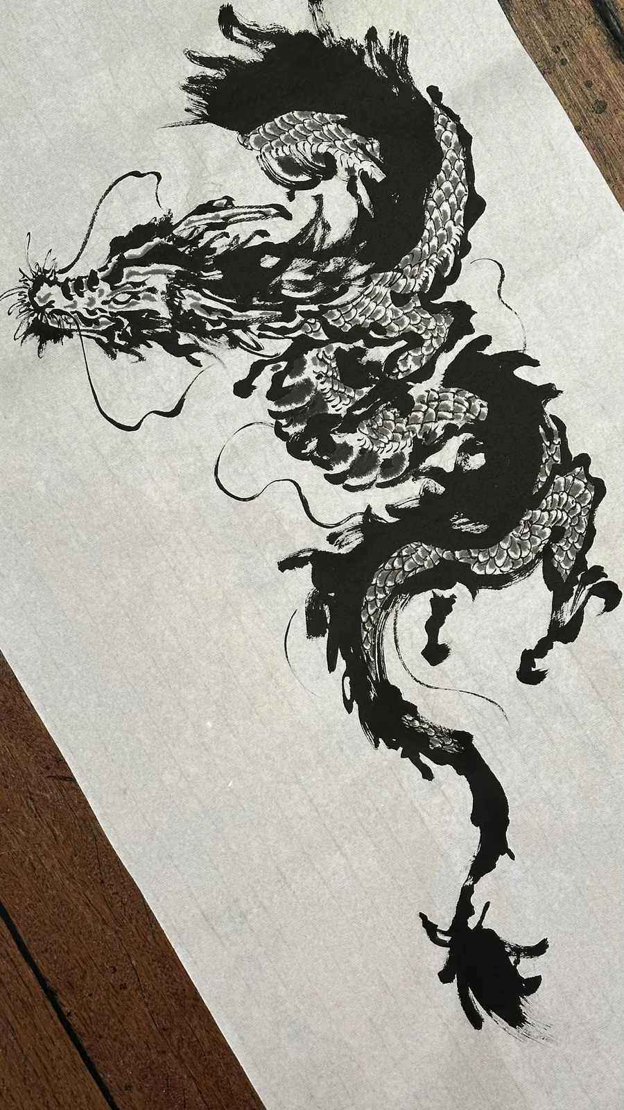 Ink-wash dragon — 2023, Image 10