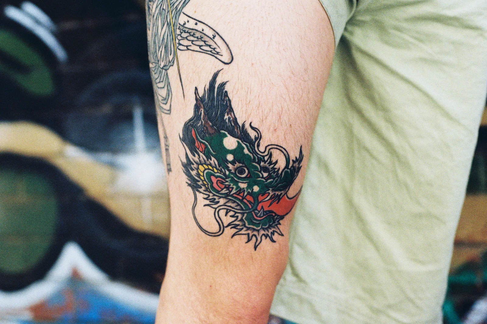 Dragon head — colour — Seongjin Kim, 2025