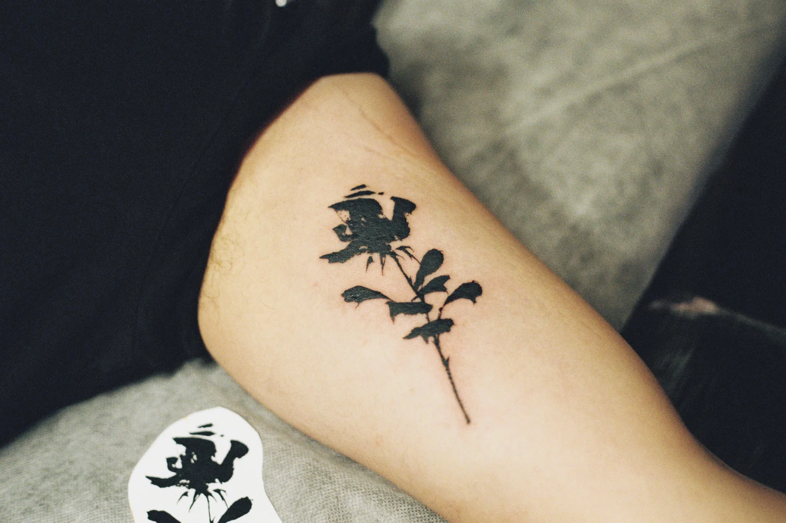 Small rose — upper arm — 2025, Image 2