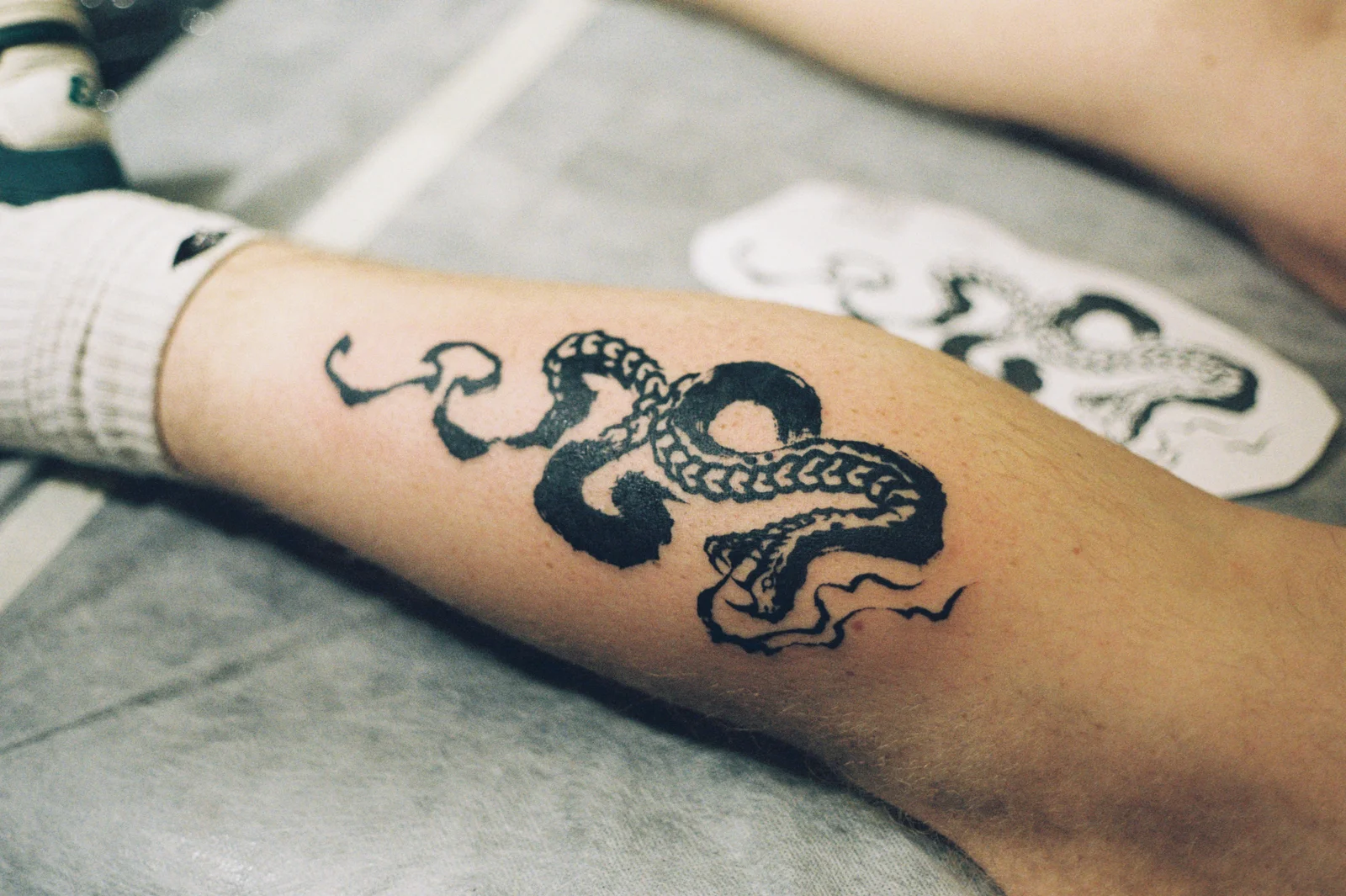 Snake — forearm — Seongjin Kim, 2025