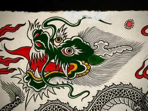 Dragon & red flames — 2025, Image 3